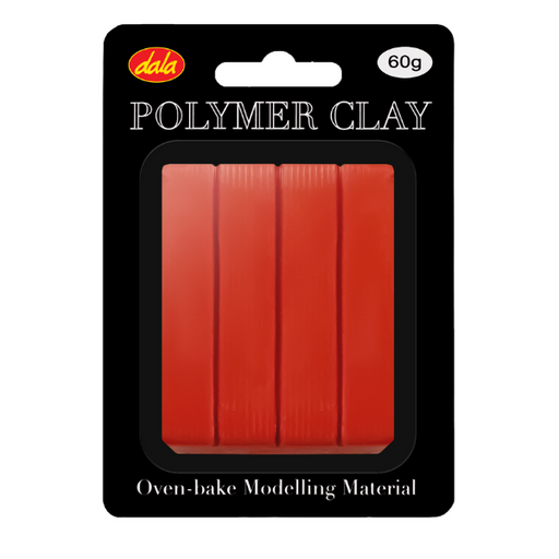Dala - Polymer Clay - 60gram - Red