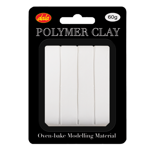 Dala - Polymer Clay - 60gram - White