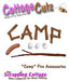 CottageCutz - Dies - "Camp" Fire Accessories