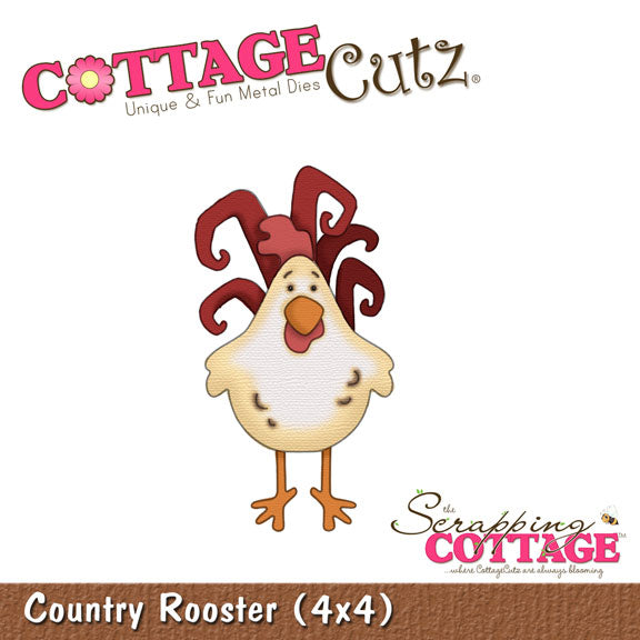 CottageCutz - Dies - Country Rooster