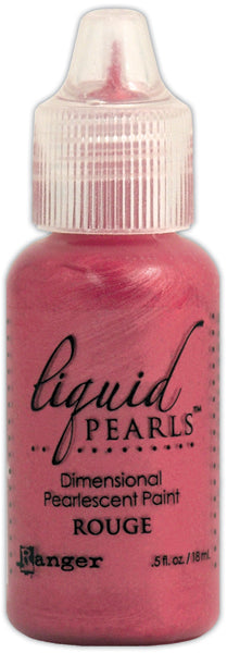 Ranger Liquid Pearls Dimensional Pearlescent Paint .5oz-Rouge