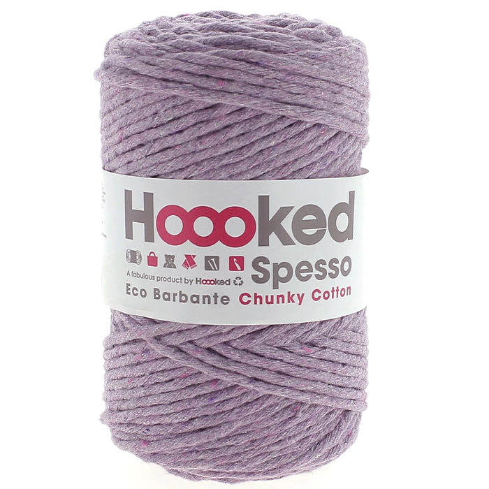 Hoooked Spesso Chunky Cotton Macrame Yarn-Orchid