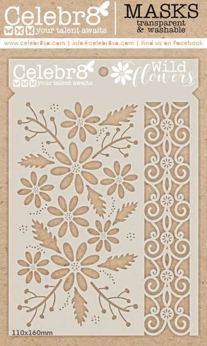 Celebr8 - Mask - Wildflowers