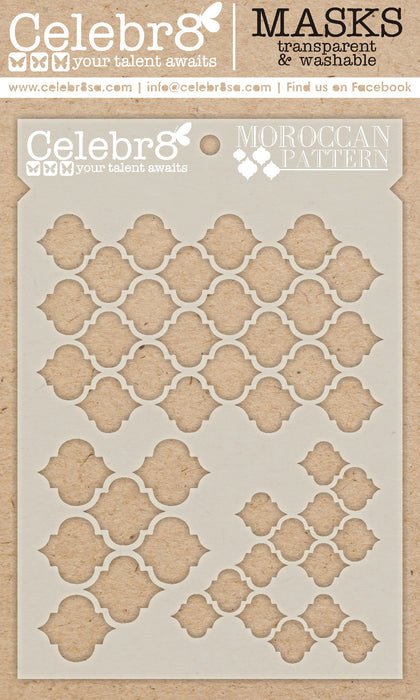 Celebr8 - Always & Forever - Mask - Moroccon Pattern