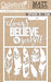 Celebr8 - Beautiful Life - Matt Board Equi - Always Believe In Yourself