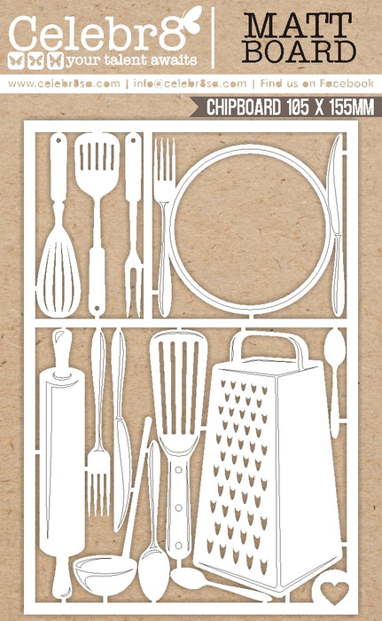 Celebr8 - Matt Board Equi - Utencil Set