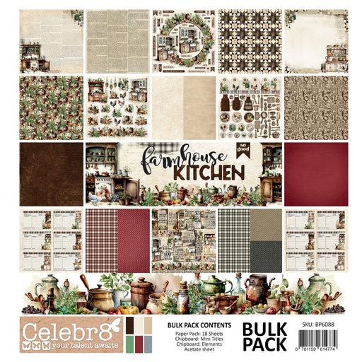 CELEBR8 - FARMHOUSE KITCHEN COLLECTION - BULK PACK