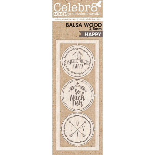 Celebr8 - Balsawood - Disk Say (3pce)