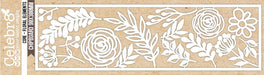 Celebr8 - Matt Board Lanki Card - Flower Elements