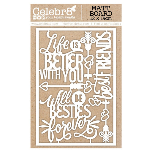 Celebr8 - Matt Board Equi - Life In Bloom