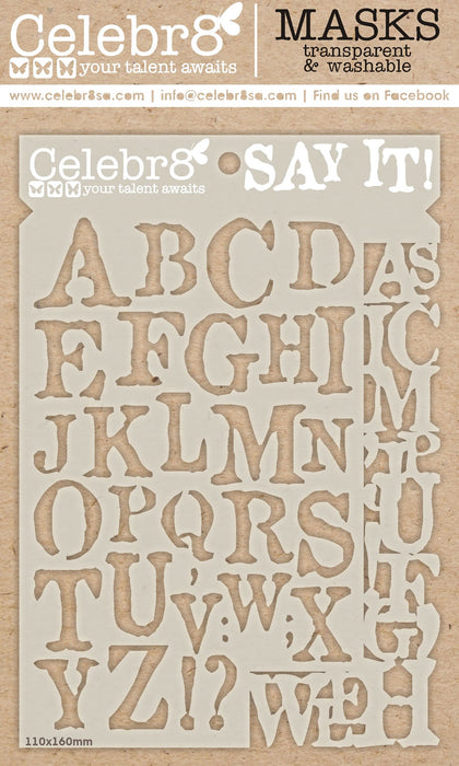 Celebr8 - Mask - Say it!