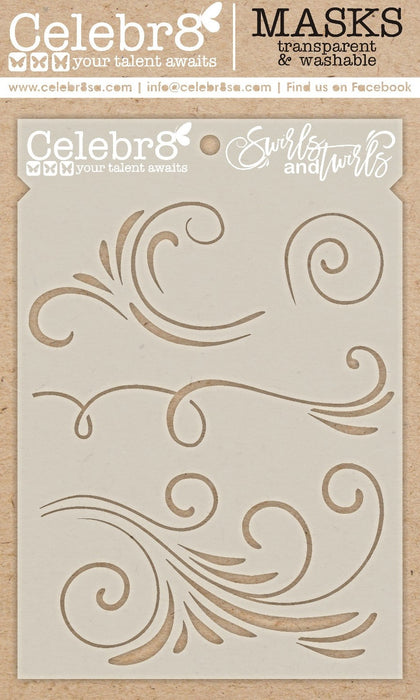 Celebr8 - Loving You Mask - Swirls & Twirls