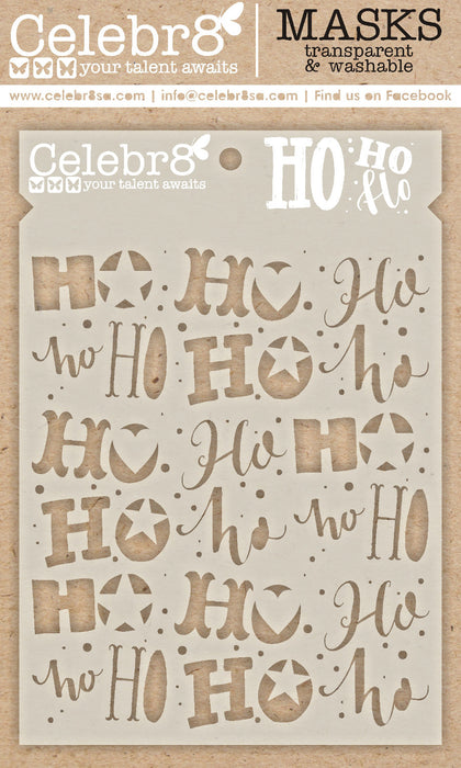 Celebr8 - Merry & Bright - Mask - HO HO HO