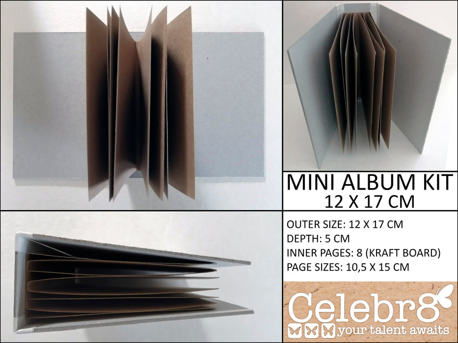 Celebr8 - Mini Album Kit (120x170x50mm) - Bon Appetit