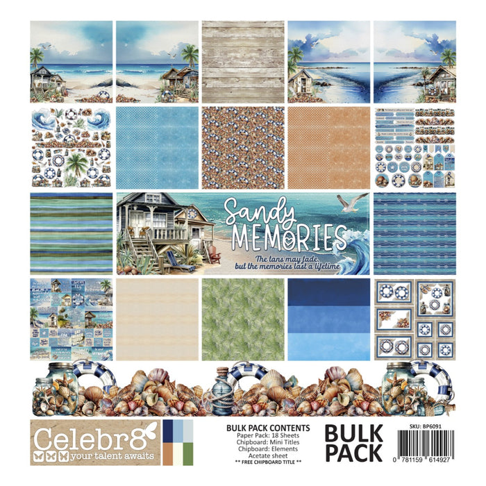 Celebr8 - Sandy Memories - Bulk Pack