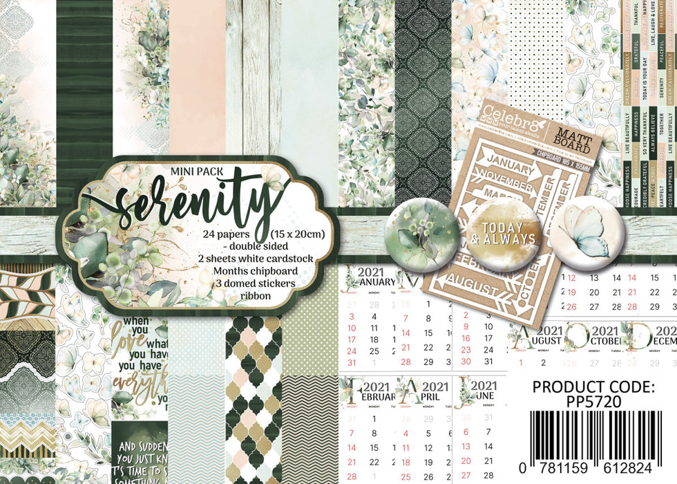 Celebr8 - Mini Paper Pack - Serenity Bliss