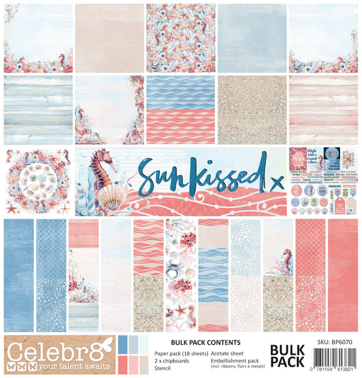 Celebr8 - Sunkissed - Bulk Paper Pack - 30cm x 30cm