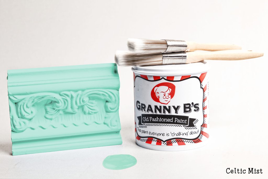 Granny B's - Old Fashioned Paint - Celtic Mist (Mint Green) - 125ml