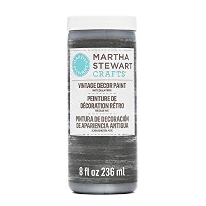 Martha Stewart Crafts - Vintage Decor Paint - Charcoal