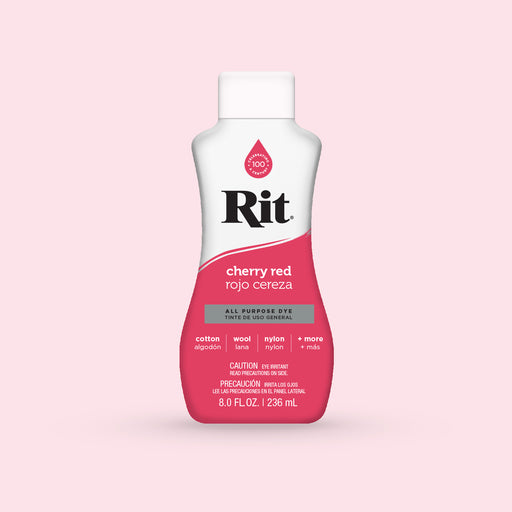 Rit Dye - All Purpose Liquid 8oz - Cherry Red