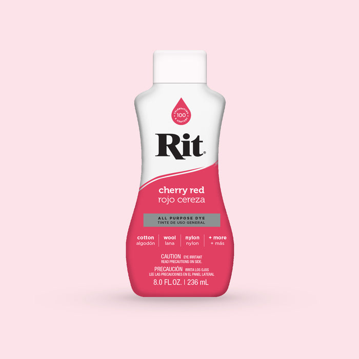 Rit Dye - All Purpose Liquid 8oz - Cherry Red