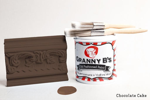 Granny B's - Old Fashioned Paint - Chocolate Cake (Dark Brown) - 125ml