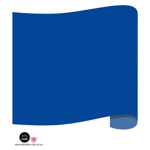 Poli-Flex Turbo - Heat Transfer Vinyl - Classic Blue (30cmx1m)