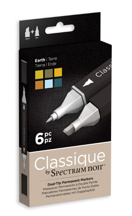 Crafter's Companion - Spectrum Noir Classique (6PC) - Earth