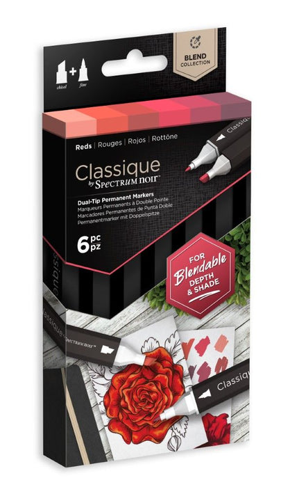 Crafter's Companion - Spectrum Noir Classique (6PC) - Reds