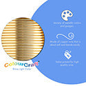 ColourCraft Wire, 24 Gauge 0.020 in / 0.51 mm, Silver Color, 27.4 m / 30 yd spool