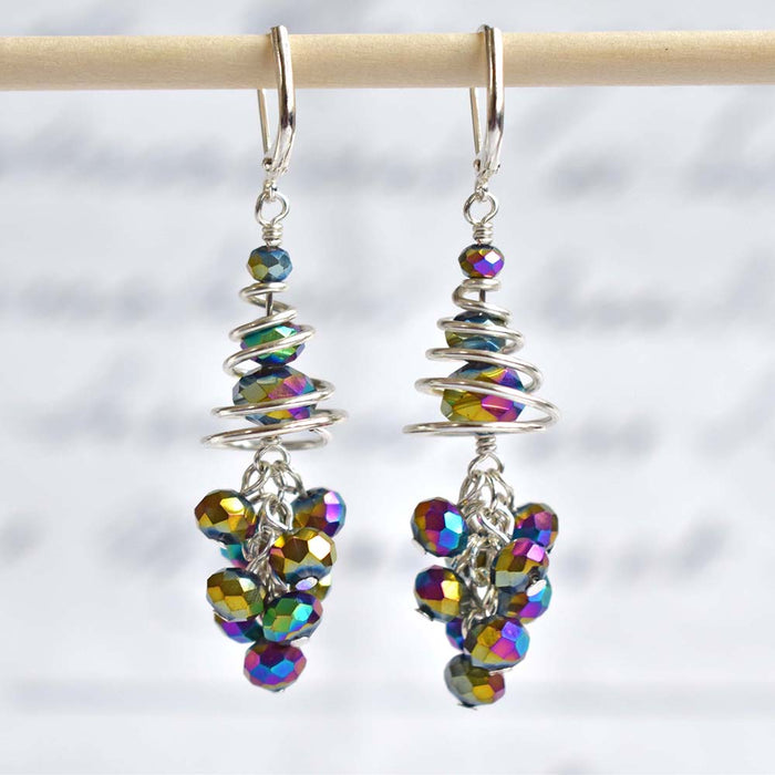 Conetastic Accessory, Bead Cap Set, 3 Cone Shape 10 mm, 13 mm, 15 mm / 0.39 in, 0.51 in, 0.59 in,; 2 Bowl Shape 10 mm, 12 mm / 0.39 in, 0.47 in, 1 Attachment Stem