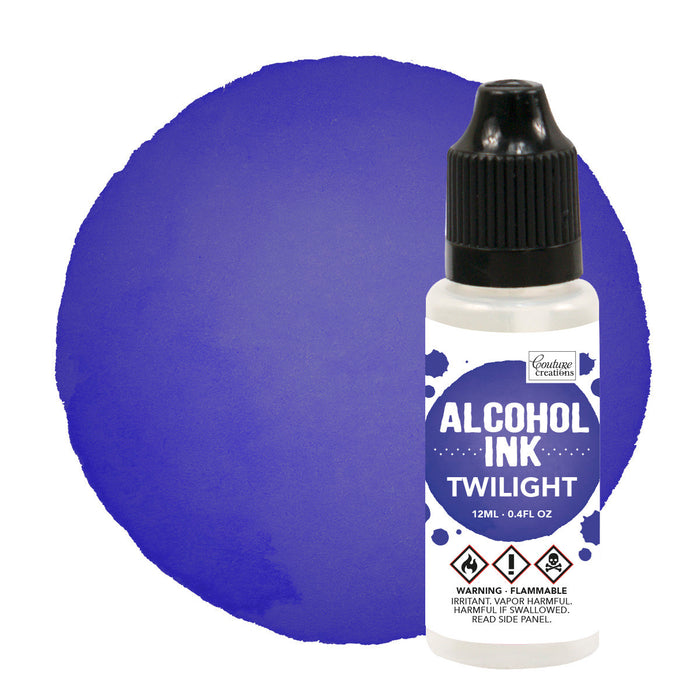 Couture Creations - Alcohol Ink - Indigo / Twilight - 12ml