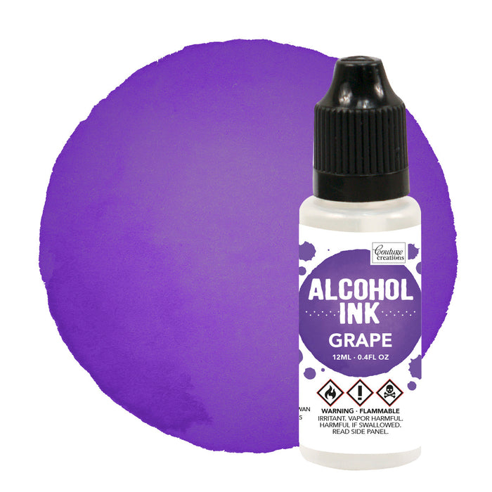 Couture Creations - Alcohol Ink - Purple Twillight / Grape - 12ml