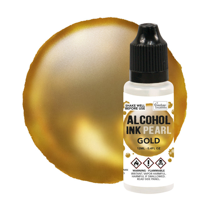 Couture Creations - Alcohol Ink Pearl - Gold - 12ml