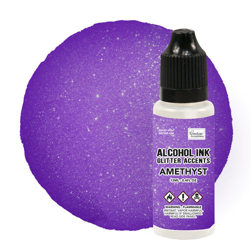 Couture Creations - Alcohol Ink - Glitter Accents - Amethyst - 12ml