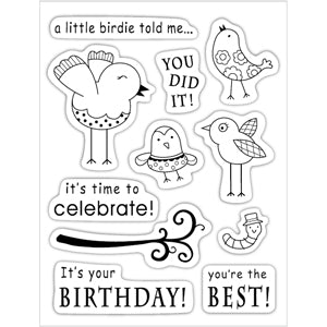 Oricraft - Clear Stamps - Birds Day