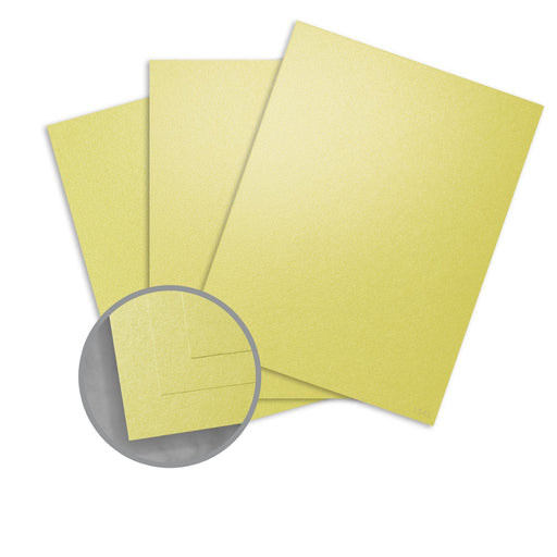 Doodles - Curious Metallic Paper Pack - Lime - 120gms (A4) - 10 Sheets