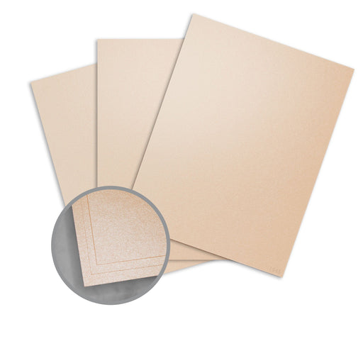 Doodles - Curious Metallic Paper Pack - Nude - 300gms (A4) - 8 Sheets