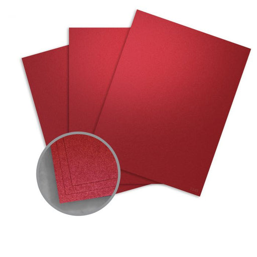 Doodles - Curious Metallic Paper Pack - Red Lacquer - 300gms (A4) - 10 Sheets