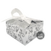 Doodles - Favor Boxes Silver Glitter Swirl - Small - 50pk