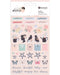 Rosie's Studio Beautiful Dreamer Puffy Stickers - Motif (1 Sheet)