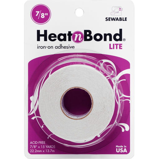 HeatnBond Lite Iron-On Adhesive-.875"X15yd