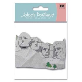 Ek Success - Jolee's Boutique - Dimensional Stickers - Mt.Rushmore