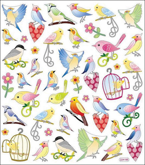 Sticker King Stickers-The Beauty Of Birds