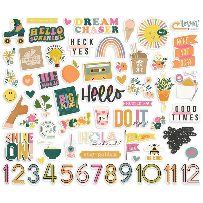 Good Stuff Bits & Pieces Die-Cuts 63/Pkg-