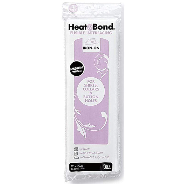 Thermoweb - HeatnBond Medium Weight Non-Woven Fusible Pack, 20 in x 1yd