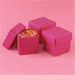 Hortense B. Hewitt - Two-piece Square Favor Box - Fuscia - 25 Boxes