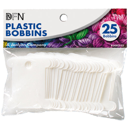 Janlynn Plastic Floss Bobbins-25/Pkg