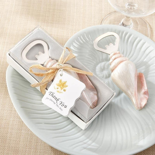 Kate Aspen - "Shore Memories" Sea Shell Bottle Opener - 1 piece