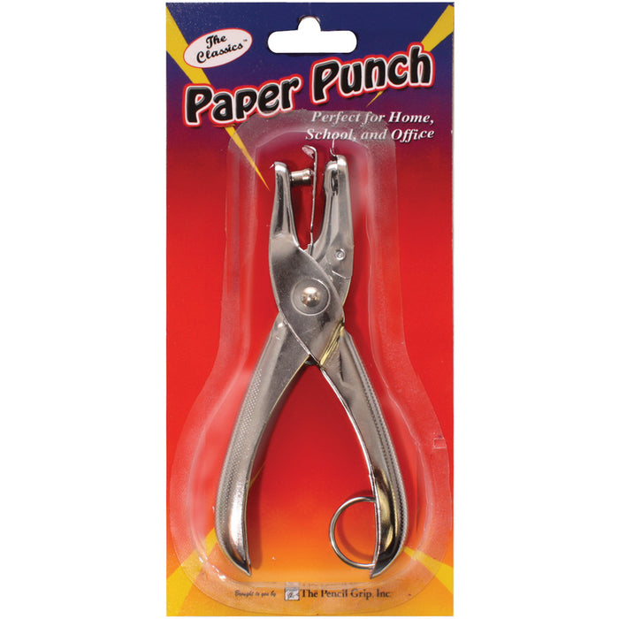 The Pencil Grip 1-Hole Punch-Silver